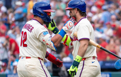 Schwarber, Turner and Luzardo lead the Phillies to a 6-1 victory over the Mets